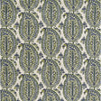 LEE JOFA BFC-3660.523.0 ANOUSHKA BLUE/GREEN Fabric - Eade's Wallpaper