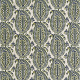 LEE JOFA BFC-3660.523.0 ANOUSHKA BLUE/GREEN Fabric - Eade's Wallpaper