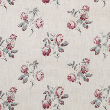 LEE JOFA BFC-3661.137.0 SIMSBURY AQUA/PINK Fabric - Eade's Wallpaper