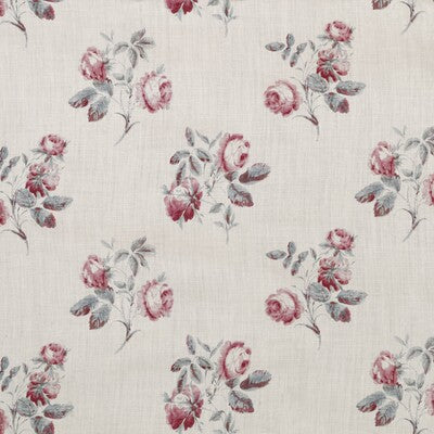 LEE JOFA BFC-3661.137.0 SIMSBURY AQUA/PINK Fabric - Eade's Wallpaper
