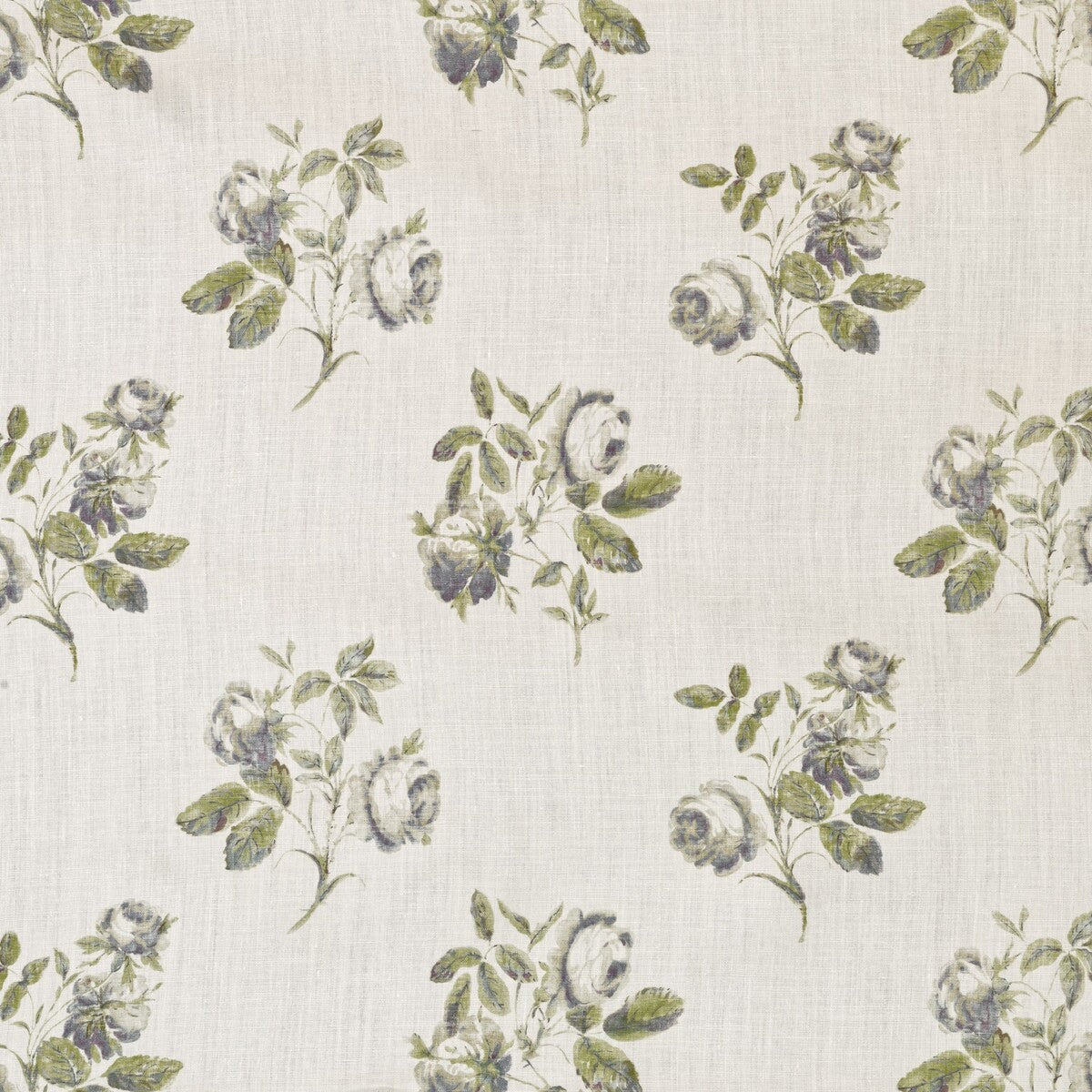 LEE JOFA BFC-3661.235.0 SIMSBURY LIME/BLUE Fabric - Eade's Wallpaper