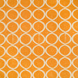 LEE JOFA BFC-3665.12.0 CIRCLES TANGERINE Fabric - Eade's Wallpaper