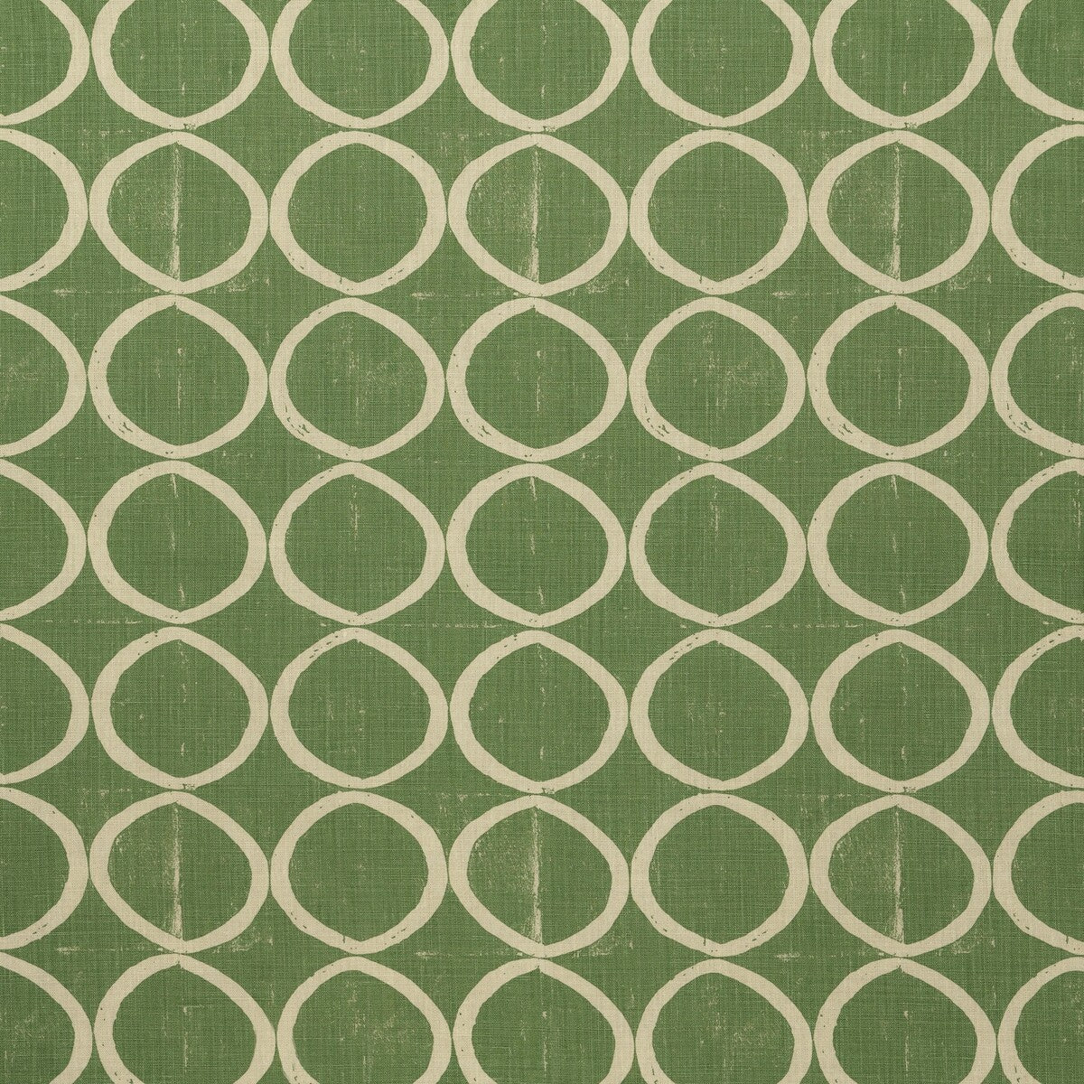 LEE JOFA BFC-3665.3.0 CIRCLES FOREST Fabric - Eade's Wallpaper