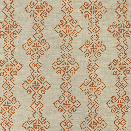 LEE JOFA BFC-3674.12.0 MALI TANGERINE Fabric - Eade's Wallpaper