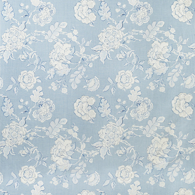 LEE JOFA BFC-3682.51.0 SOMERSET SKY Fabric - Eade's Wallpaper