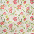 LEE JOFA BFC-3682.73.0 SOMERSET PINK/LIME Fabric - Eade's Wallpaper