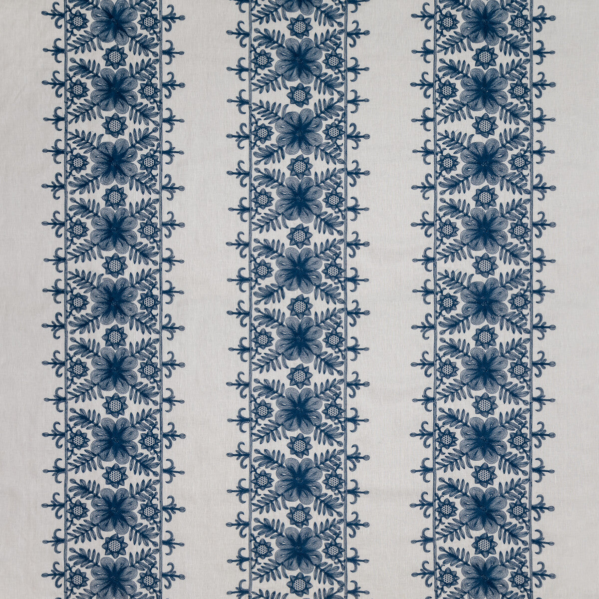 LEE JOFA BFC-3684.51.0 ANGELICA NAVY Fabric - Eade's Wallpaper
