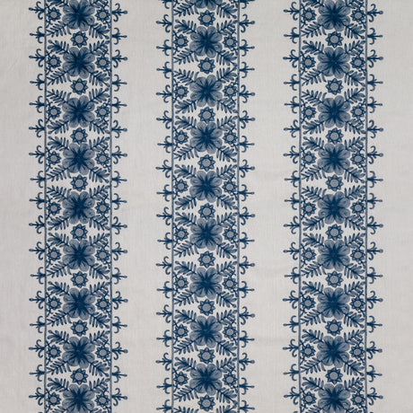 LEE JOFA BFC-3684.51.0 ANGELICA NAVY Fabric - Eade's Wallpaper