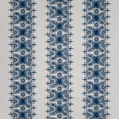 LEE JOFA BFC-3684.51.0 ANGELICA NAVY Fabric - Eade's Wallpaper