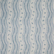LEE JOFA BFC-3687.1115.0 IKAT STRIPE PALE BLUE Fabric - Eade's Wallpaper