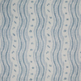 LEE JOFA BFC-3687.1115.0 IKAT STRIPE PALE BLUE Fabric - Eade's Wallpaper