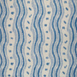 LEE JOFA BFC-3687.155.0 IKAT STRIPE AZURE Fabric - Eade's Wallpaper