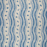 LEE JOFA BFC-3687.155.0 IKAT STRIPE AZURE Fabric - Eade's Wallpaper