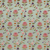 LEE JOFA BFC-3693.73.0 KALLA PINK/GREEN Fabric - Eade's Wallpaper