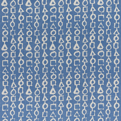 LEE JOFA BFC-3695.5.0 BANCROFT BLUE Fabric - Eade's Wallpaper