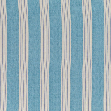 LEE JOFA BFC-3697.13.0 LAMBERT STRIPE AQUA Fabric - Eade's Wallpaper