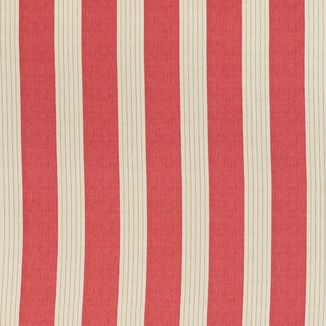 LEE JOFA BFC-3697.19.0 LAMBERT STRIPE RED Fabric - Eade's Wallpaper