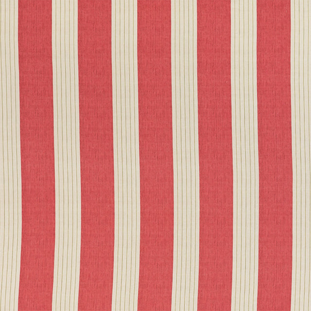 LEE JOFA BFC-3697.19.0 LAMBERT STRIPE RED Fabric - Eade's Wallpaper