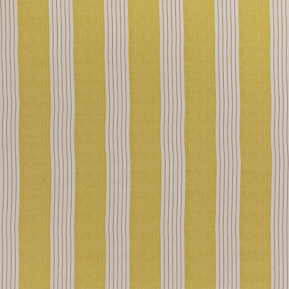 LEE JOFA BFC-3697.40.0 LAMBERT STRIPE YELLOW Fabric - Eade's Wallpaper