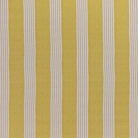 LEE JOFA BFC-3697.40.0 LAMBERT STRIPE YELLOW Fabric - Eade's Wallpaper