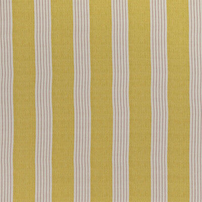 LEE JOFA BFC-3697.40.0 LAMBERT STRIPE YELLOW Fabric - Eade's Wallpaper
