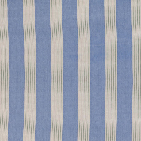 LEE JOFA BFC-3697.5.0 LAMBERT STRIPE BLUE Fabric - Eade's Wallpaper