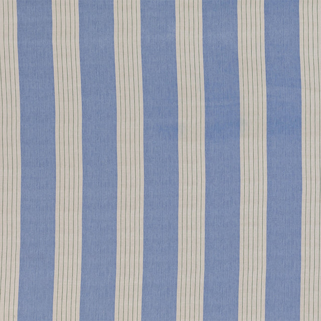 LEE JOFA BFC-3697.5.0 LAMBERT STRIPE BLUE Fabric - Eade's Wallpaper