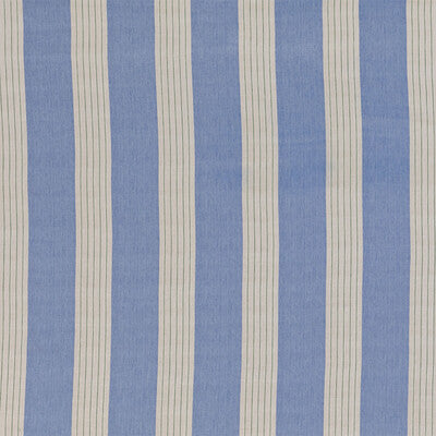 LEE JOFA BFC-3697.5.0 LAMBERT STRIPE BLUE Fabric - Eade's Wallpaper