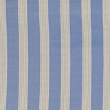 LEE JOFA BFC-3697.5.0 LAMBERT STRIPE BLUE Fabric - Eade's Wallpaper