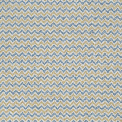 LEE JOFA BFC-3698.514.0 BABY COLEBROOK BLUE/YELLOW Fabric - Eade's Wallpaper
