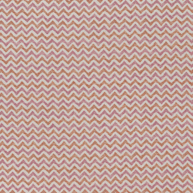 LEE JOFA BFC-3698.712.0 BABY COLEBROOK PINK/ORANGE Fabric - Eade's Wallpaper