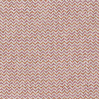 LEE JOFA BFC-3698.712.0 BABY COLEBROOK PINK/ORANGE Fabric - Eade's Wallpaper