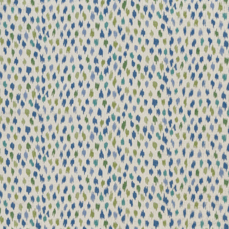 LEE JOFA BFC-3699.523.0 CARA BLUE/GREEN Fabric - Eade's Wallpaper