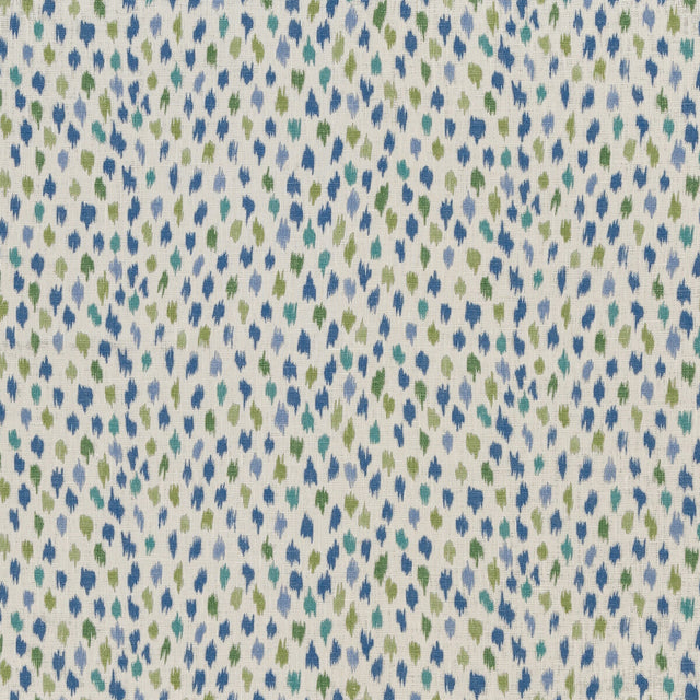 LEE JOFA BFC-3699.523.0 CARA BLUE/GREEN Fabric - Eade's Wallpaper