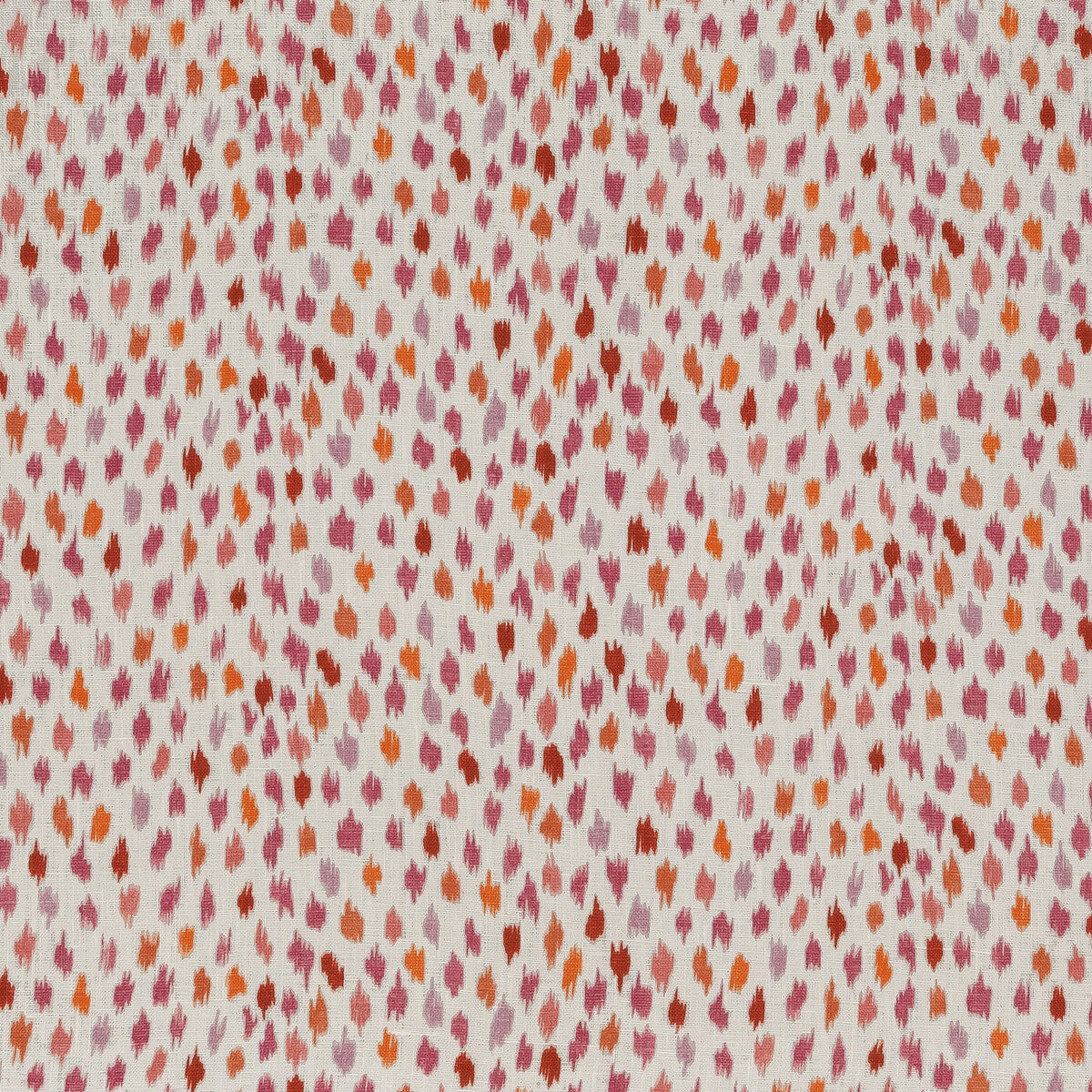 LEE JOFA BFC-3699.712.0 CARA PINK/ORANGE Fabric - Eade's Wallpaper