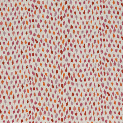 LEE JOFA BFC-3699.712.0 CARA PINK/ORANGE Fabric - Eade's Wallpaper
