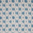 LEE JOFA BFC-3702.13.0 IKAT CHECK AQUA Fabric - Eade's Wallpaper
