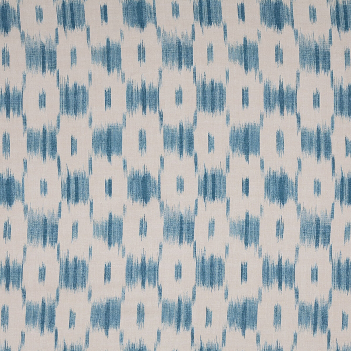 LEE JOFA BFC-3702.13.0 IKAT CHECK AQUA Fabric - Eade's Wallpaper