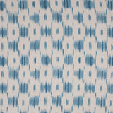 LEE JOFA BFC-3702.13.0 IKAT CHECK AQUA Fabric - Eade's Wallpaper