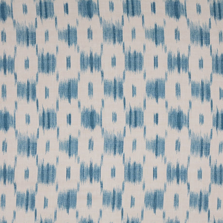 LEE JOFA BFC-3702.13.0 IKAT CHECK AQUA Fabric - Eade's Wallpaper