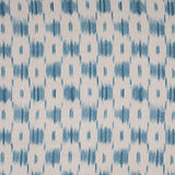 LEE JOFA BFC-3702.13.0 IKAT CHECK AQUA Fabric - Eade's Wallpaper