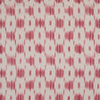 LEE JOFA BFC-3702.197.0 IKAT CHECK ROSE Fabric - Eade's Wallpaper
