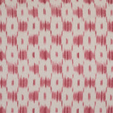 LEE JOFA BFC-3702.197.0 IKAT CHECK ROSE Fabric - Eade's Wallpaper