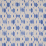 LEE JOFA BFC-3702.505.0 IKAT CHECK BLUE Fabric - Eade's Wallpaper