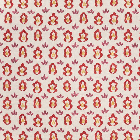 LEE JOFA BFC-3708.910.0 SPRINGFIELD RED Fabric - Eade's Wallpaper
