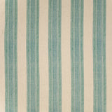 LEE JOFA BFC-3709.13.0 MIFFLIN STRIPE AQUAMARINE Fabric - Eade's Wallpaper
