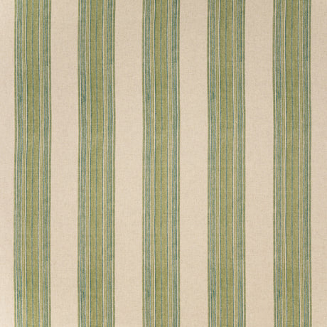 LEE JOFA BFC-3709.3.0 MIFFLIN STRIPE GREEN Fabric - Eade's Wallpaper