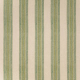 LEE JOFA BFC-3709.3.0 MIFFLIN STRIPE GREEN Fabric - Eade's Wallpaper