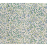 LEE JOFA BFC-3710.523.0 EDEN BLUE GREEN Fabric - Eade's Wallpaper