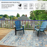 Amer Rugs BHM-5 Bohemian Classic Floral Area Rug